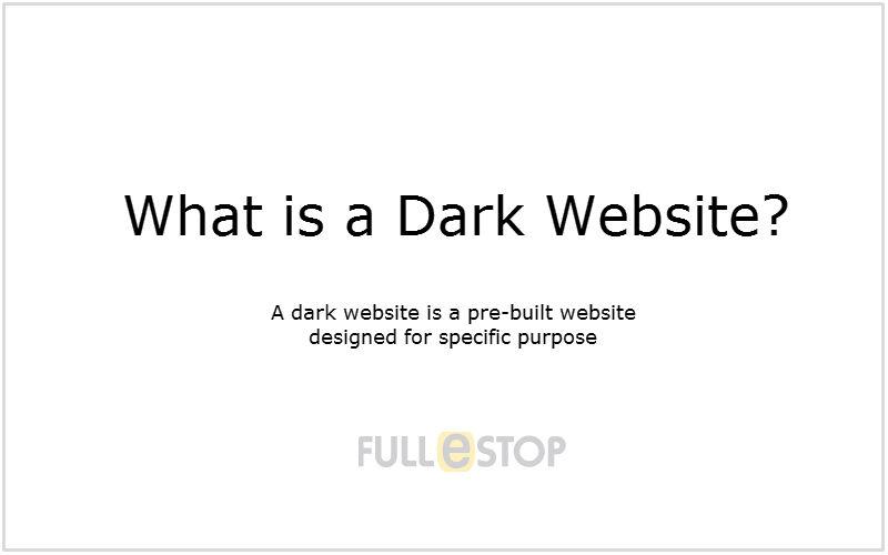 Dark Websites