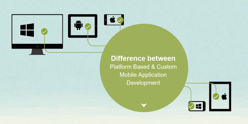 Difference between Platform Based and Custom Mobile Application Development