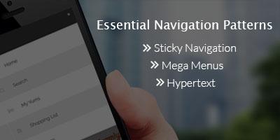 Essential Navigation Patterns